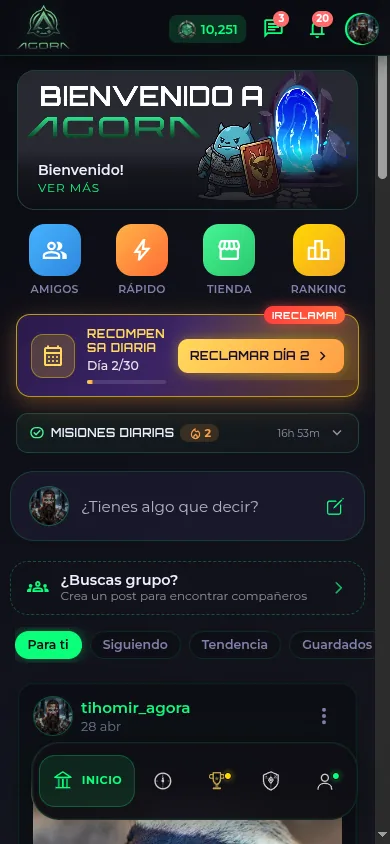 Feed social